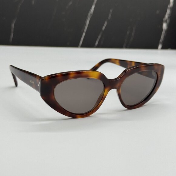 NEW CELINE CL40286I 53A HAVANA GRAY SUNGLASSES CELINE - Picture 1 of 9